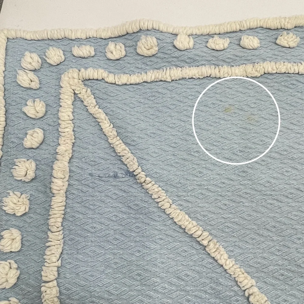 Vintage Baby Blanket Dog‎ Throw Fuzzy Texture Minimalist Simple Blue Girl Boy